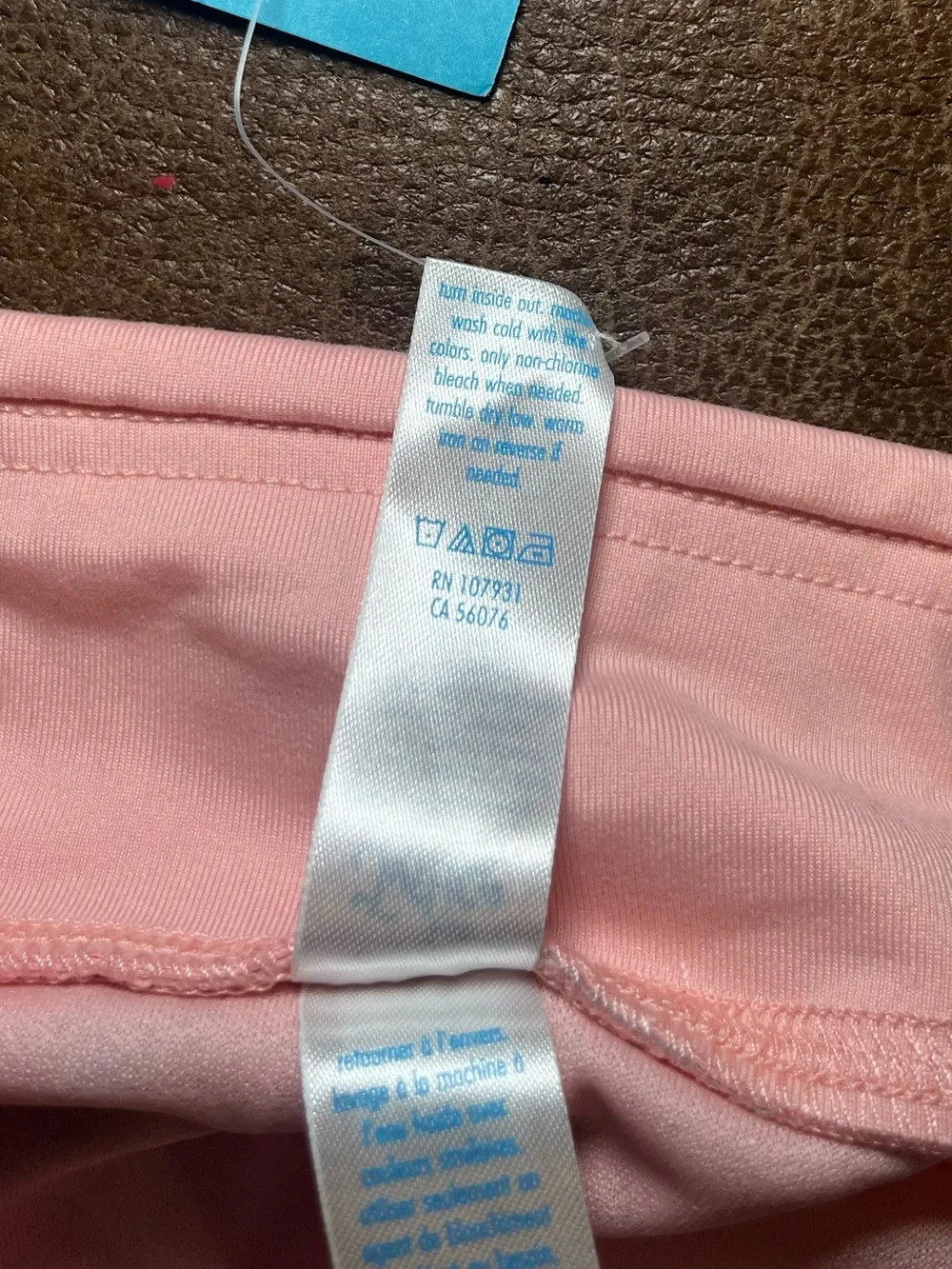 Justice Girls Pink Camo Active Running Shorts Built In Liner Size 7 NWT